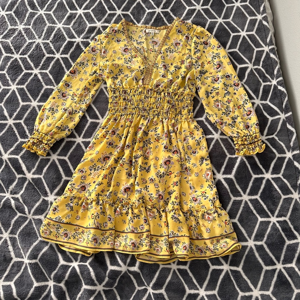 Summer floral dress